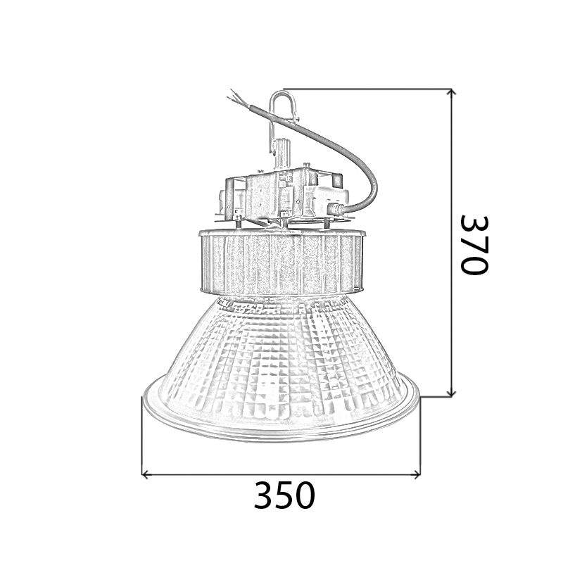 Đèn nhà thi đấu thể thao 150W – Đèn LED chiếu sáng nhà thi đấu – HKLED ...